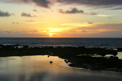 Sonnenuntergang-auf-Hawaii