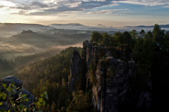 Morgenstimmung an der Bastei